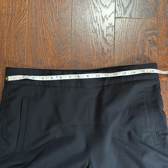 COS Pants with side rouching in black with back zip and pockets-Size 12 - Picture 12 of 12